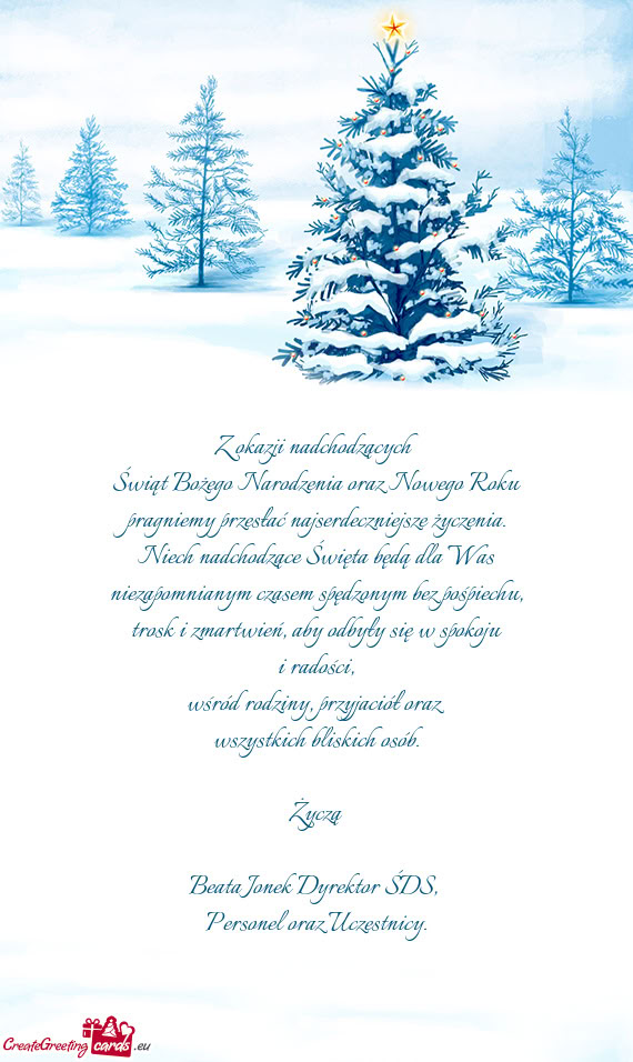 Osób. Życzą Beata