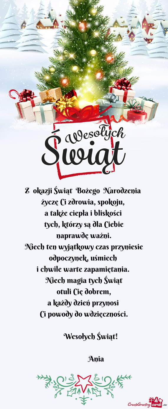 Otuli Cię dobrem