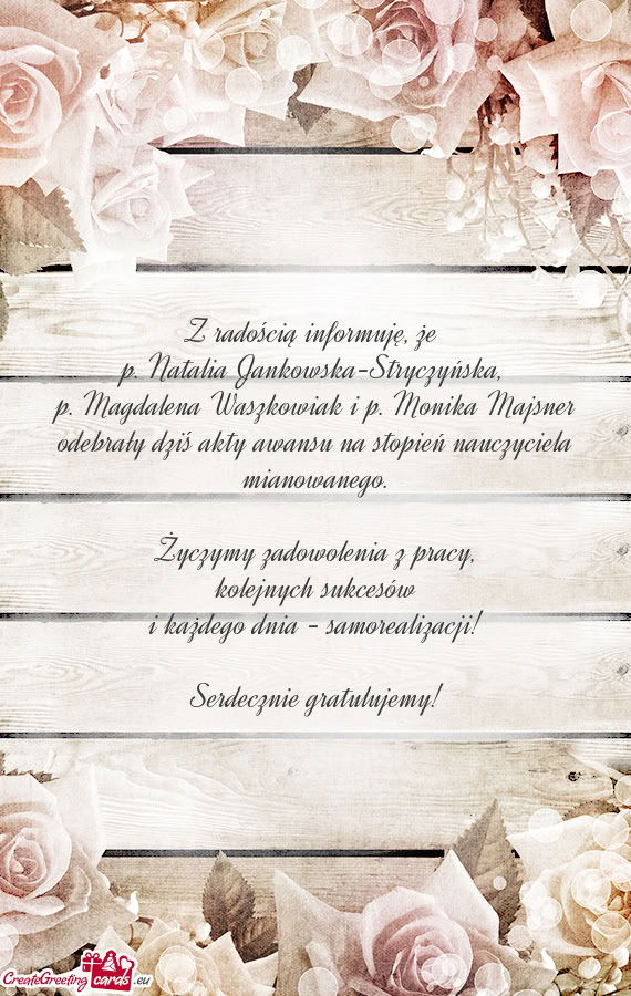 P. Natalia Jankowska-Stryczyńska