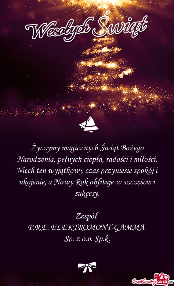 P.R.E. ELEKTROMONT-GAMMA