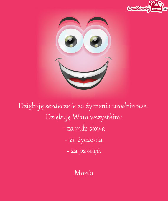 Pamięć. Monia