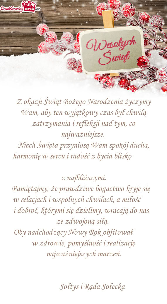 Pamiętajmy, że prawdziwe bogactwo kryje się w relacjach i wspólnych chwilach, a miłość