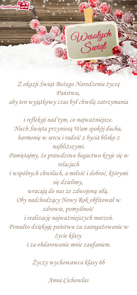 Pamiętajmy, że prawdziwe bogactwo kryje się w relacjach