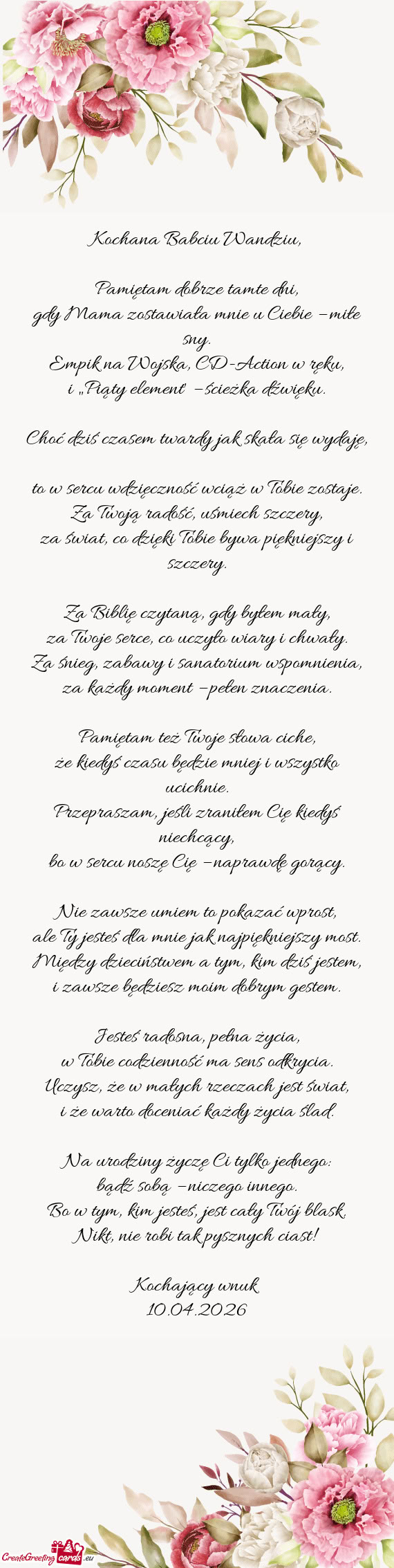 Pamiętam dobrze tamte dni