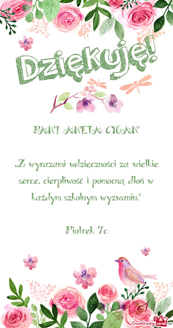 PANI ANETA CYGAN