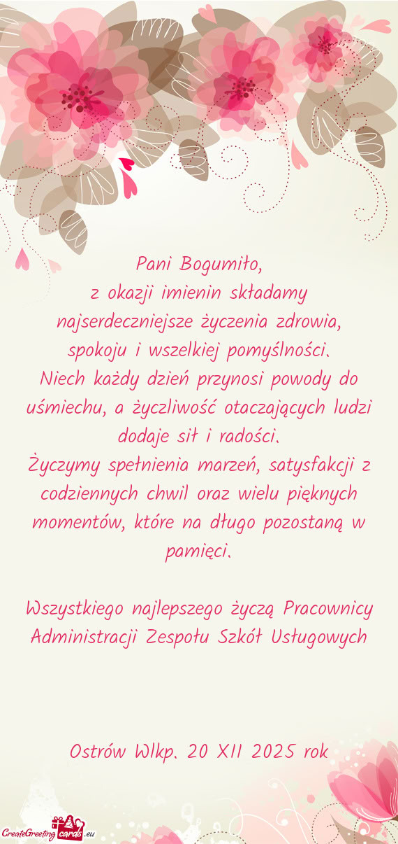 Pani Bogumiło