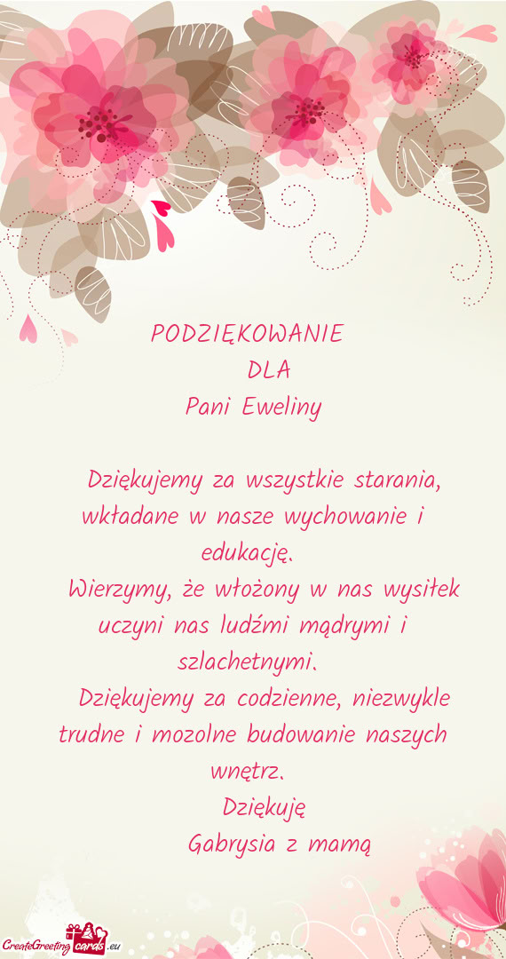 Pani Eweliny