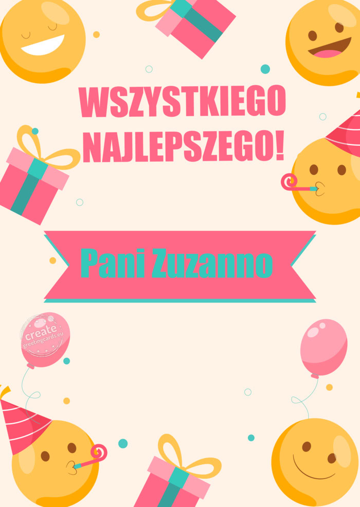 Pani Zuzanno