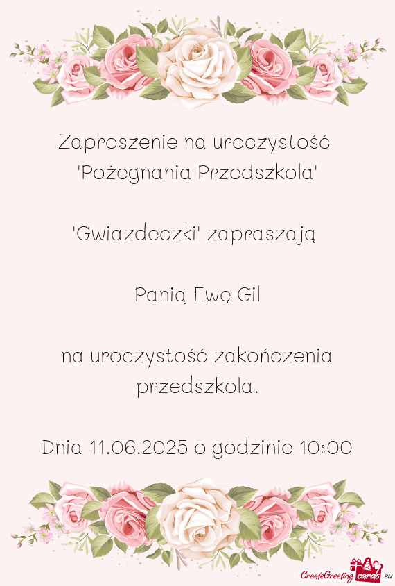 Panią Ewę Gil