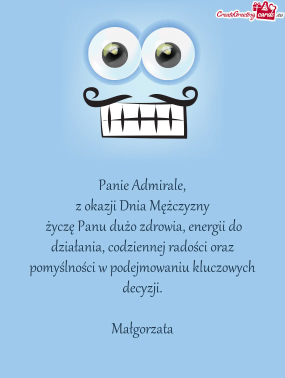 Panie Admirale