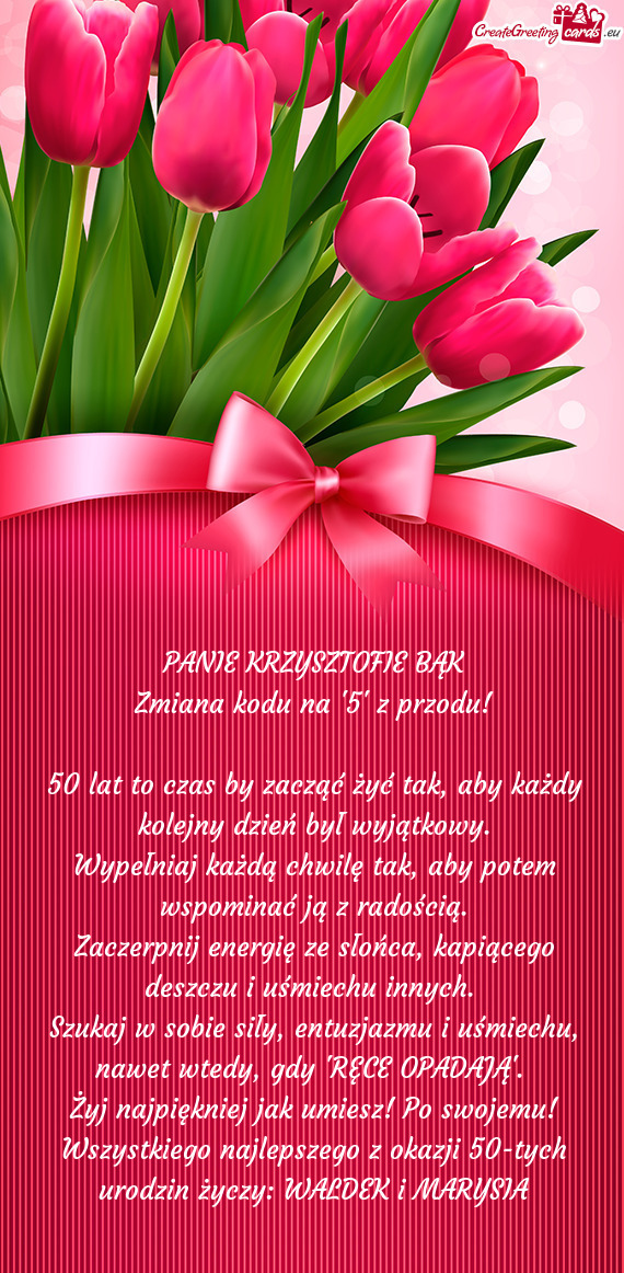 PANIE KRZYSZTOFIE BĄK