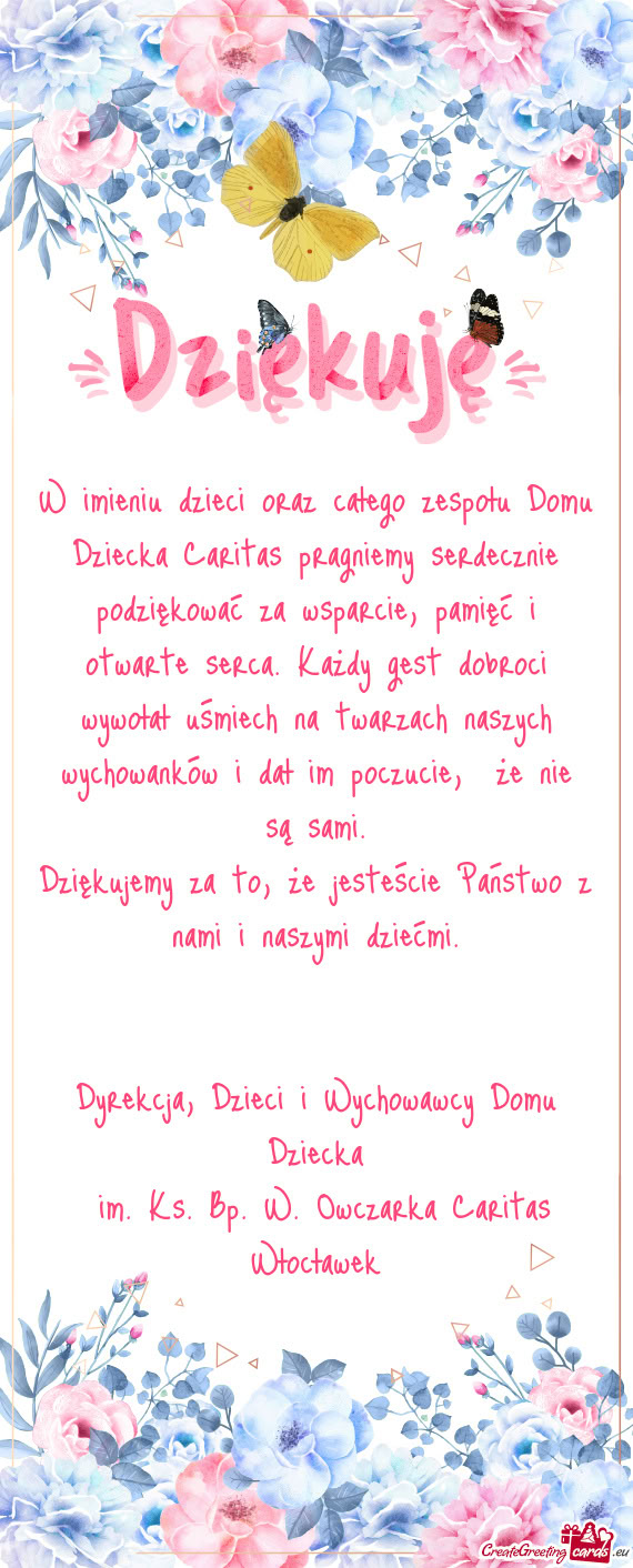 Parcie, pamięć i otwarte serca. Każdy gest dobroci wywołał uśmiech na twarzach naszych wychowa