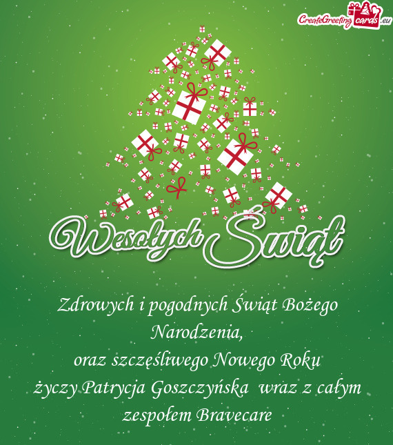 Patrycja Goszczyńska wraz z całym zespołem Bravecare