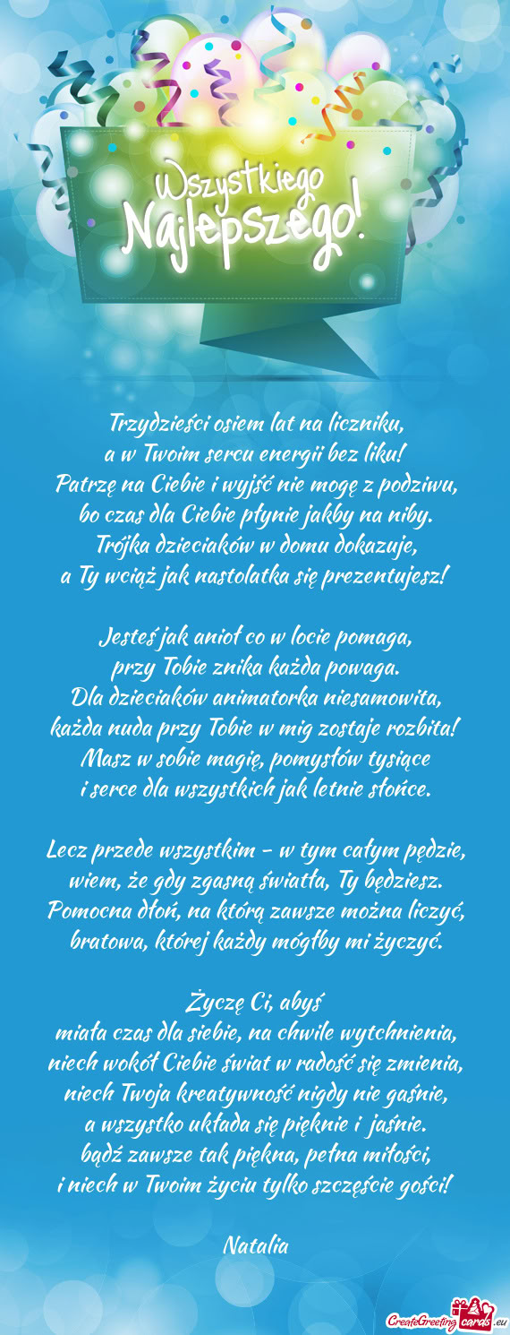 Patrzę na Ciebie i wyjść nie mogę z podziwu