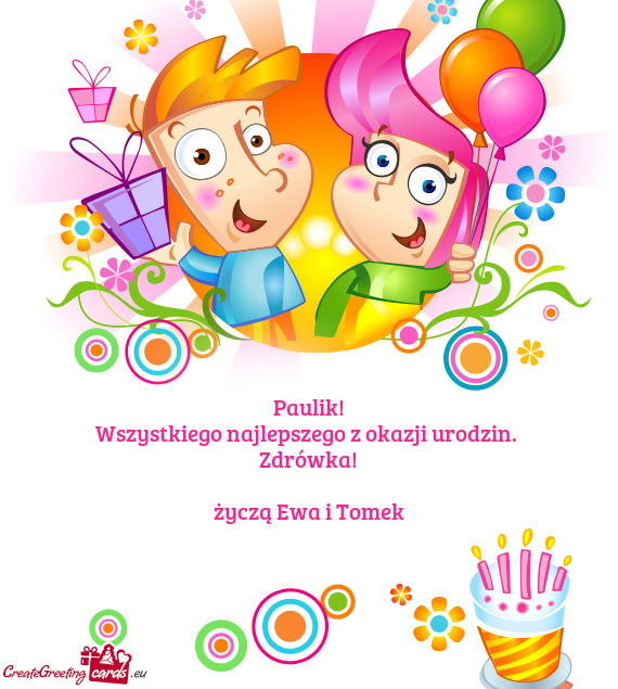 Paulik! Wszystkiego najlepszego z okazji urodzin