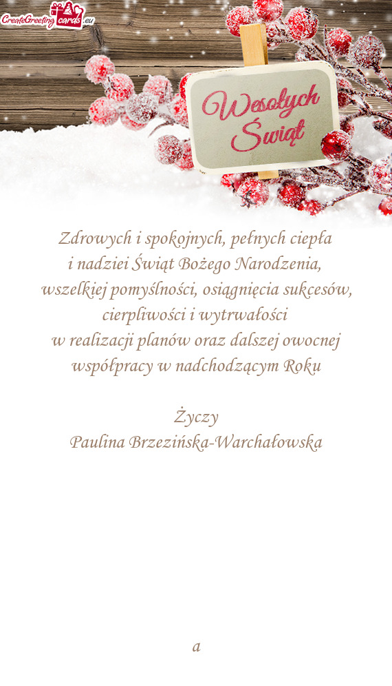 Paulina Brzezińska-Warchałowska