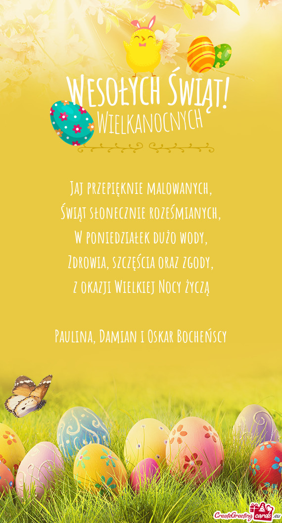 Paulina, Damian i Oskar Bocheńscy