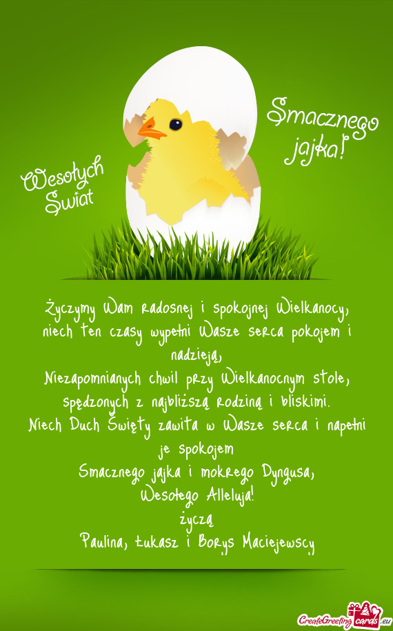 Paulina, Łukasz i Borys Maciejewscy