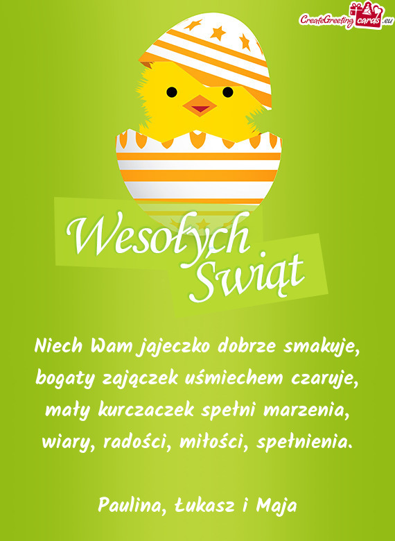 Paulina, Łukasz i Maja