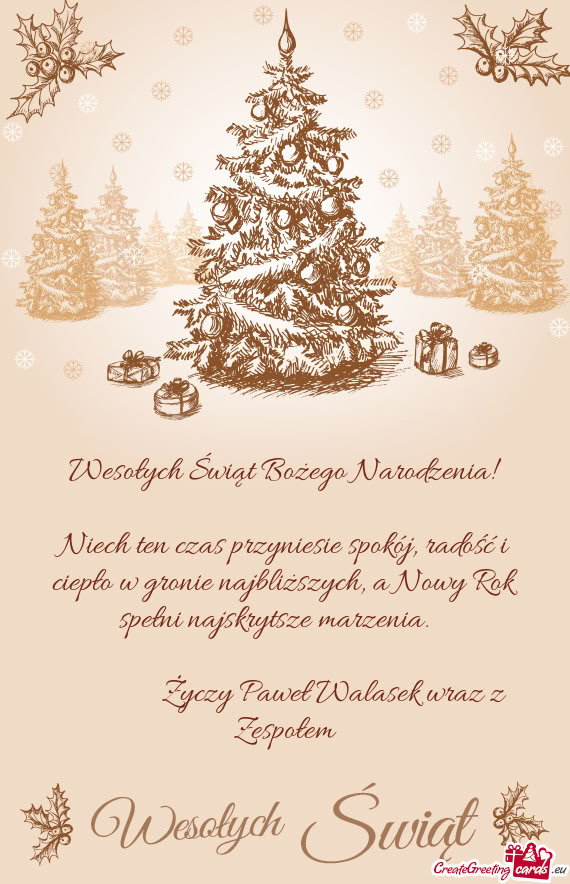 Paweł Walasek wraz z Zespołem