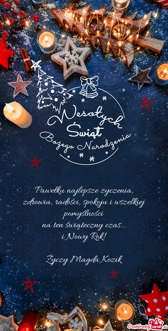 Pawełku najlepsze życzenia