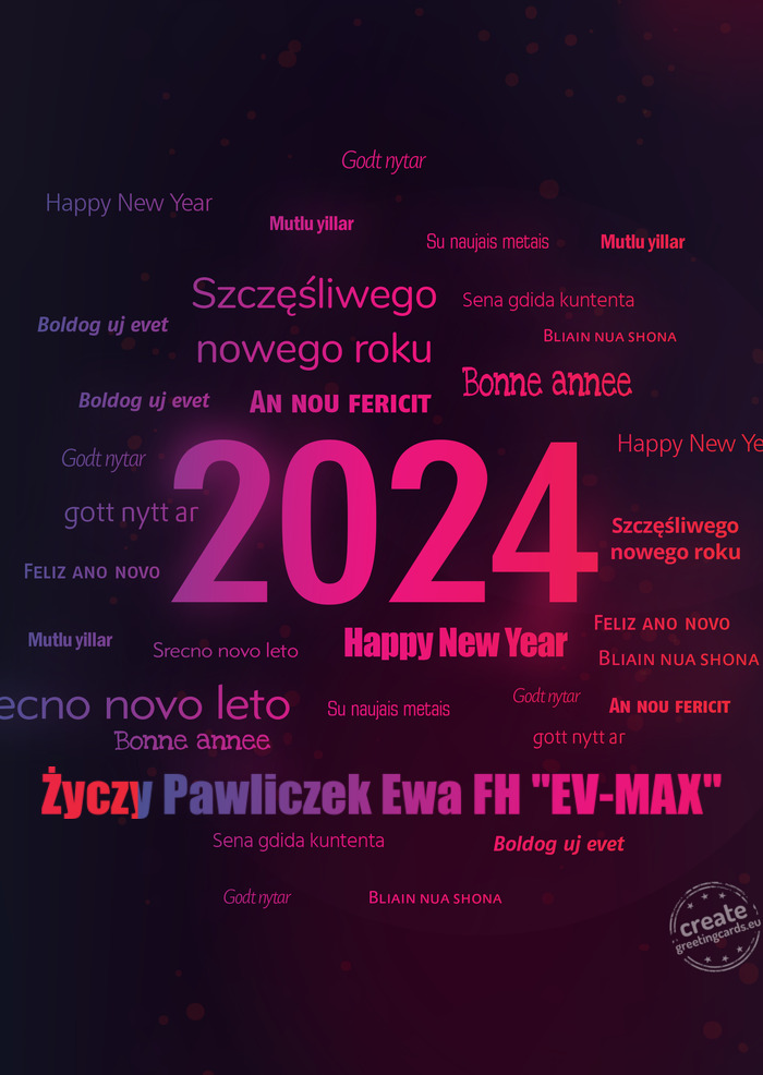 Pawliczek Ewa FH "EV-MAX"