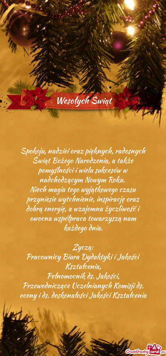 Pełnomocnik ds. Jakości