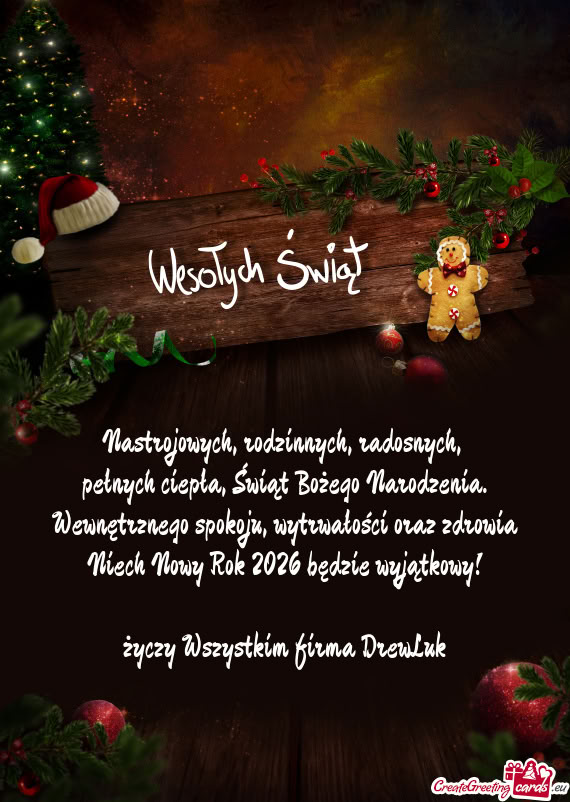 Pełnych ciepła, Świąt Bożego Narodzenia