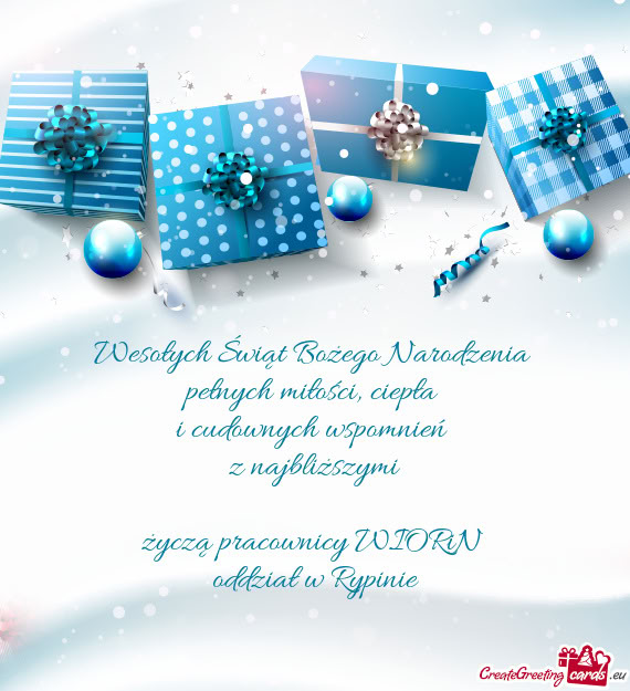 Pełnych miłości, ciepła