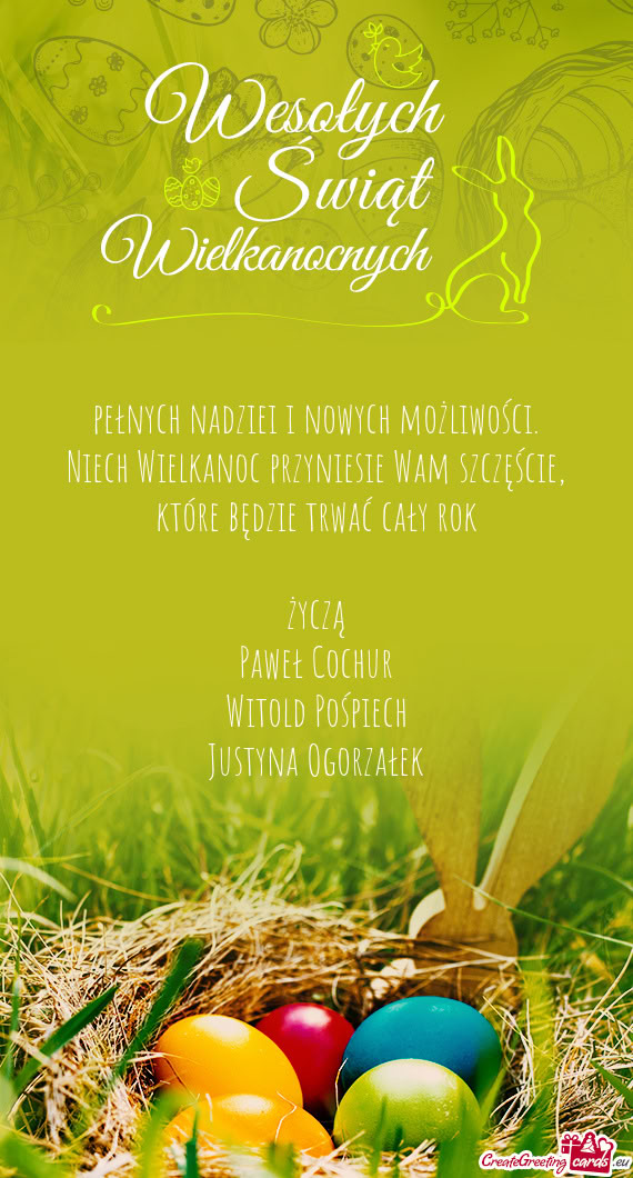Pełnych nadziei i nowych możliwości