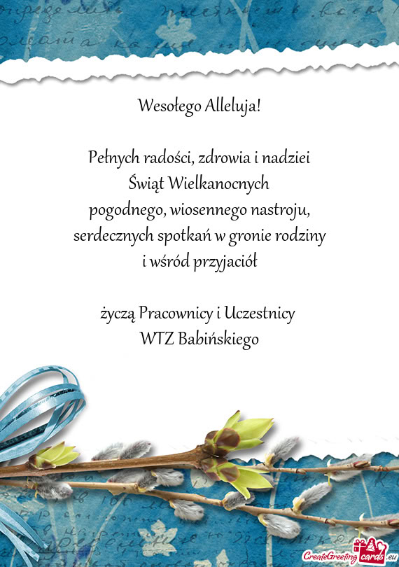 Pełnych radości, zdrowia i nadziei