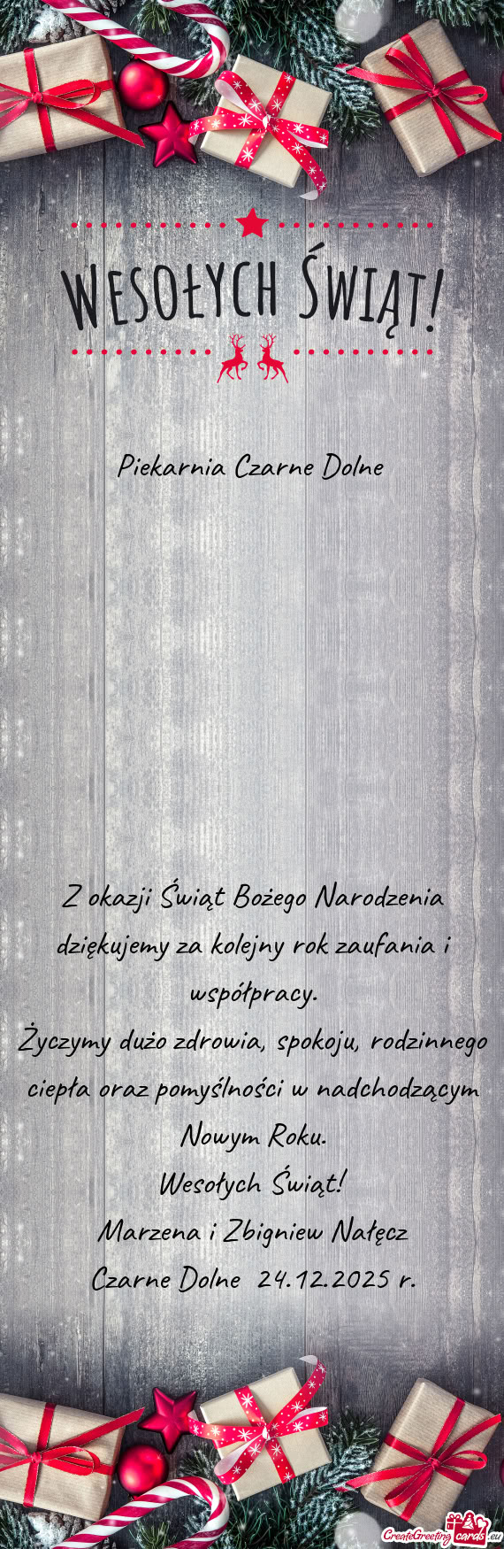 Piekarnia Czarne Dolne