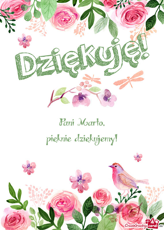 Pięknie dziękujemy