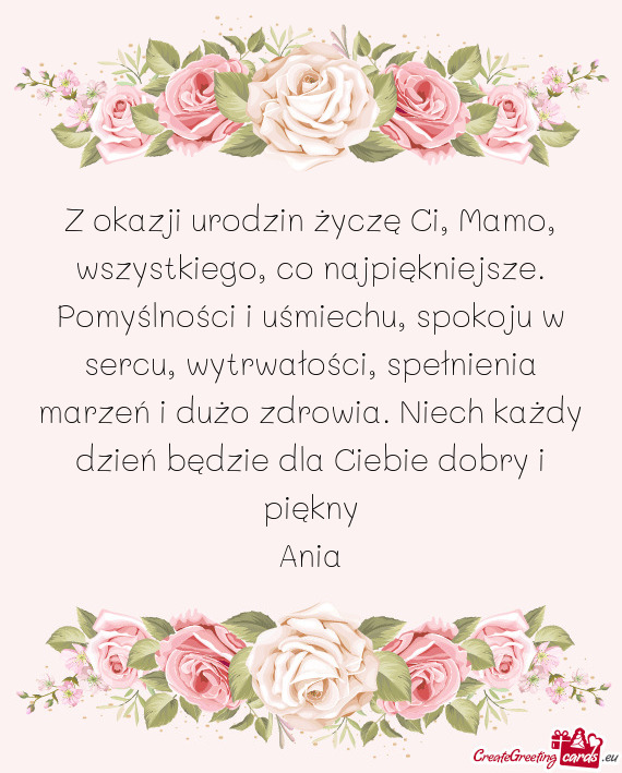 Piękny Ania