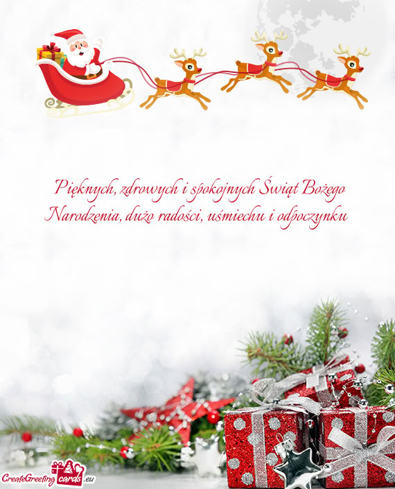 ✨Pięknych, zdrowych i spokojnych Świąt Bożego Narodzenia, dużo radości, uśmiechu i odpoczyn