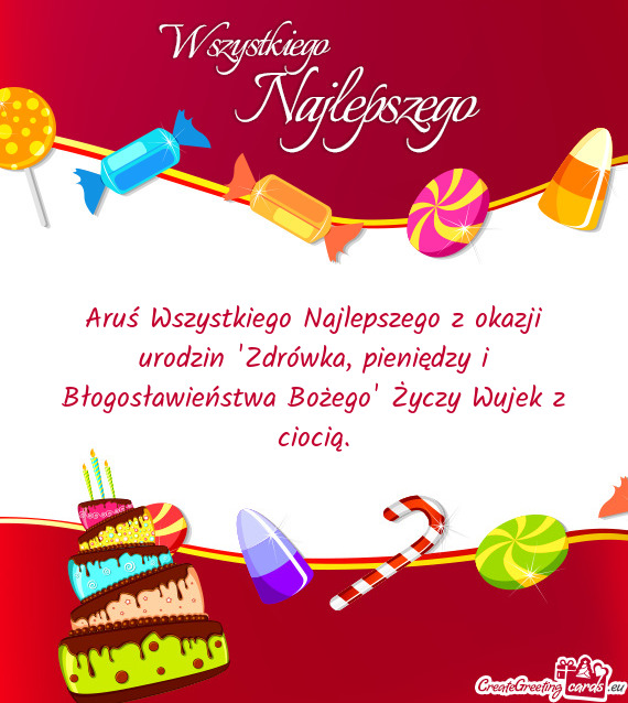 Pieniędzy i Błogosławieństwa Bożego" Wujek z ciocią