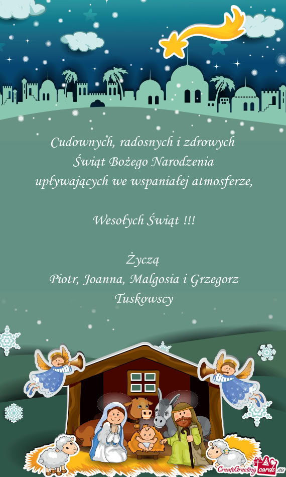 Piotr, Joanna, Malgosia i Grzegorz