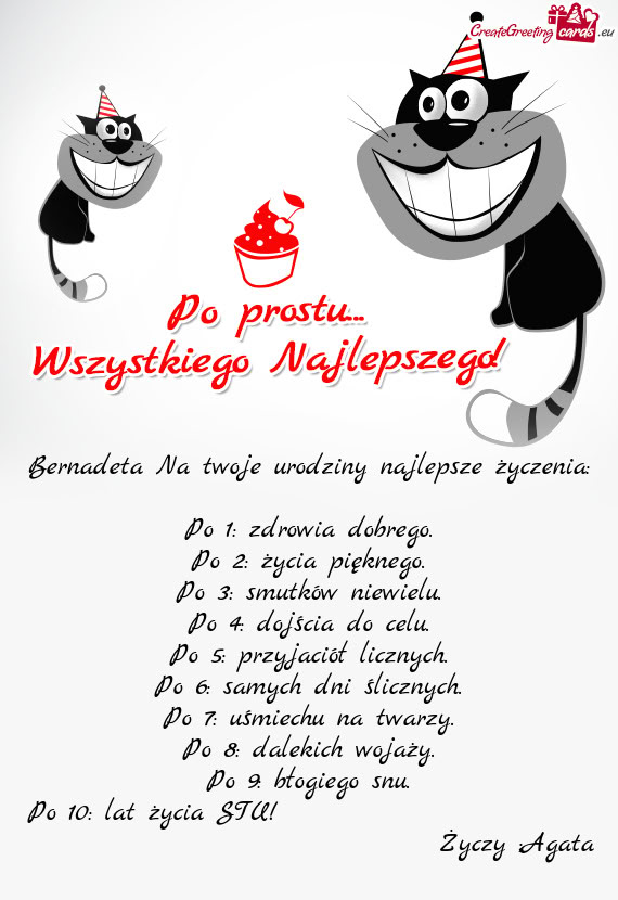 Po 10: lat życia STU!               ;Agata