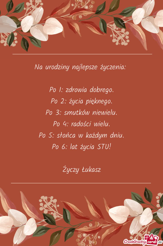 Po 4: radości wielu