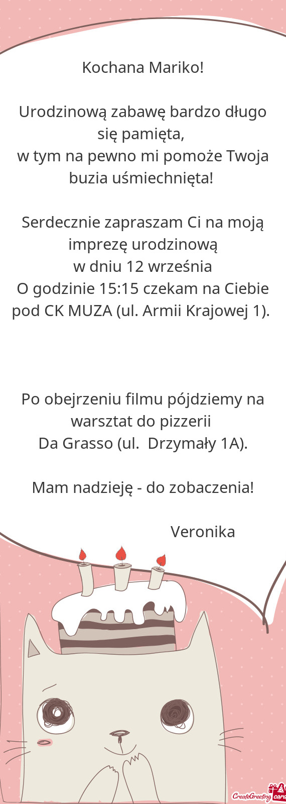 Po obejrzeniu filmu pójdziemy na warsztat do pizzerii