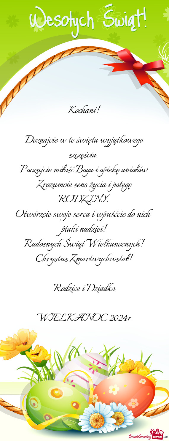 Poczujcie miłość Boga i opiekę aniołów. Zrozumcie sens życia i potęgę RODZINY