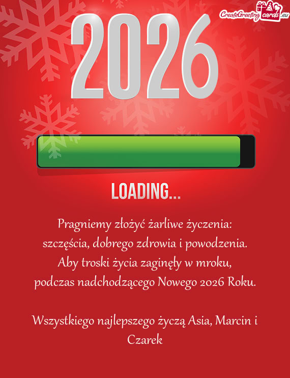 Podczas nadchodzącego Nowego 2026 Roku