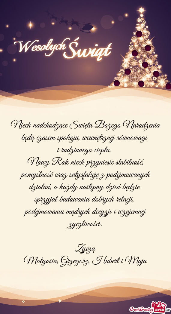 Podejmowaniu mądrych decyzji i wzajemnej życzliwości