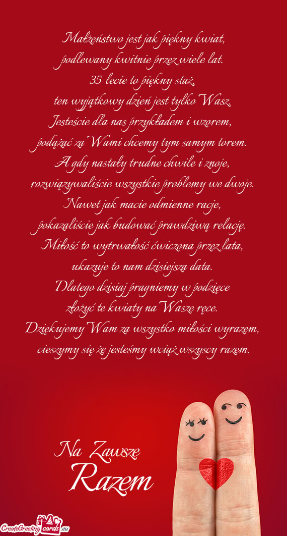 Podlewany kwitnie przez wiele lat