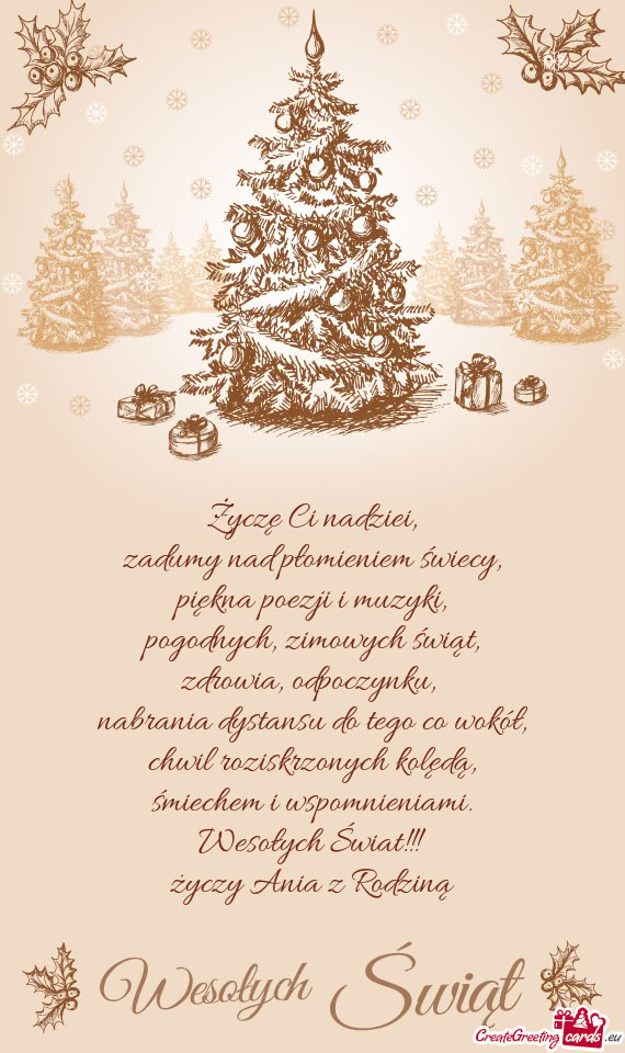 Pogodnych, zimowych świąt