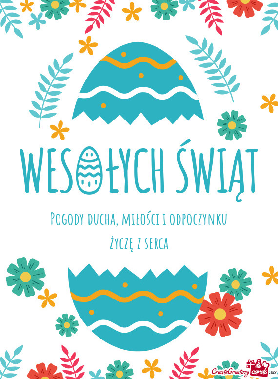 Pogody ducha, miłości i odpoczynku