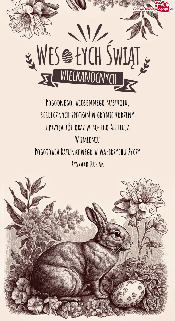 Pogotowia Ratunkowego w Wałbrzychu życzy