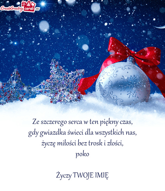 Poko TWOJE IMIĘ