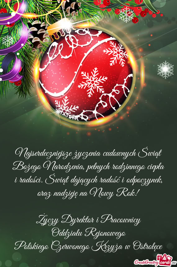 Polskiego Czerwonego Krzyża w Ostrołęce