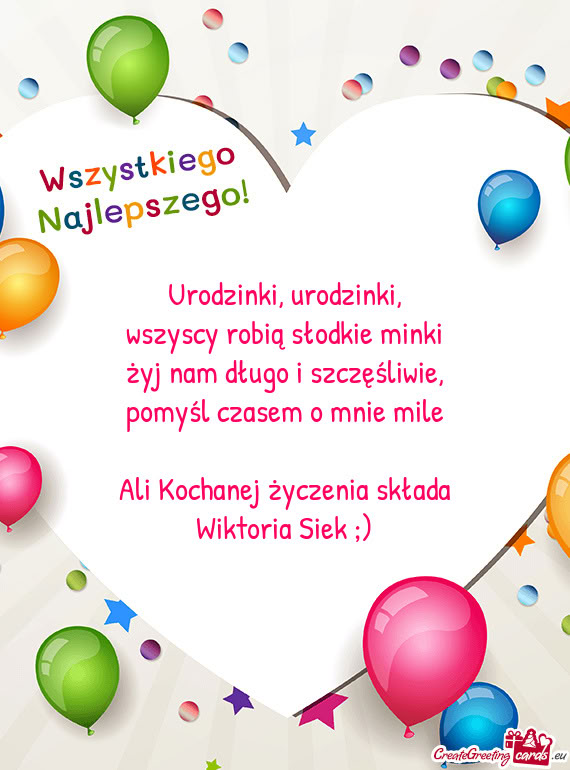 Pomyśl czasem o mnie mile